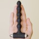 ROCKS OFF PETITE SENSATIONS PEARLS PLUG ANAL VIBRADOR NEGRO