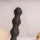 ROCKS OFF PETITE SENSATIONS PEARLS PLUG ANAL VIBRADOR NEGRO