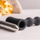 ROCKS OFF PETITE SENSATIONS PEARLS PLUG ANAL VIBRADOR NEGRO