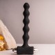 ROCKS OFF PETITE SENSATIONS PEARLS PLUG ANAL VIBRADOR NEGRO