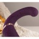 ROCKS OFF GEMINI VIBRADOR DUAL PUNTO G Y ESTIMULADOR CLaTORIS MORADO
