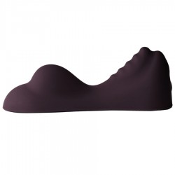 ROCKS OFF RUBY GLOW VIBRADOR SIT ON MORADO