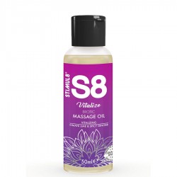 STIMUL8 S8 VITALIZE ACEITE DE MASAJE ERaTICO LIMA 50 ML