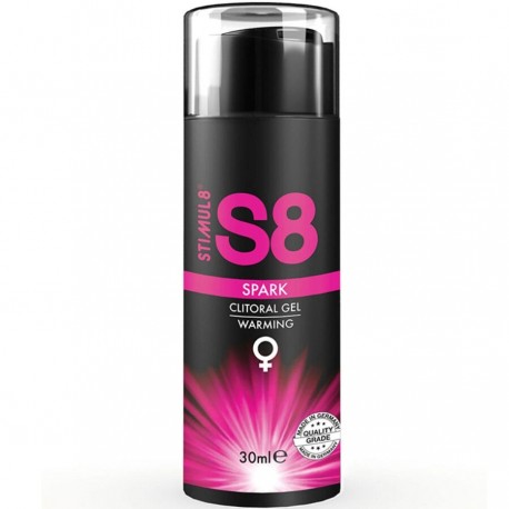 STIMUL8 S8 SPARK GEL STIMULADOR DE CLaTORIS EFECTO CALOR 30 ML