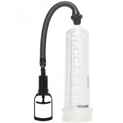 TOYJOY - BOMBA DE MASAJE PODEROSA CON MANGA TRANSPARENTE