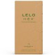 LELO HEX ORGANIC PRESERVATIVO CAJA 12 UDS