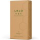 LELO HEX ORGANIC PRESERVATIVO CAJA 12 UDS