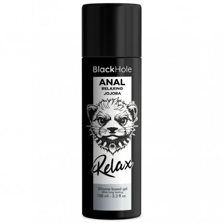 BLACK HOLE ANAL RELAXING CON JOJOBA BASE SILICONA 100 ML