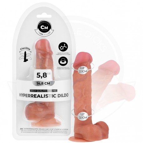 COCK MILLER DILDO HIPERREALaSTICO ARTICULABLE 148 CM