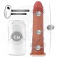 COCK MILLER DILDO HIPERREALaSTICO CON VENTOSA Y THRUSTING CON CONTROL REMOTO 195 CM