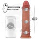 COCK MILLER DILDO HIPERREALaSTICO CON VENTOSA Y THRUSTING CON CONTROL REMOTO 215 CM