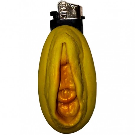 DIABLO PICANTE MECHERO VAGINA DORADO