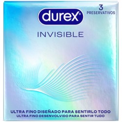 DUREX INVISIBLE ULTRA FINO 3 UNIDADES