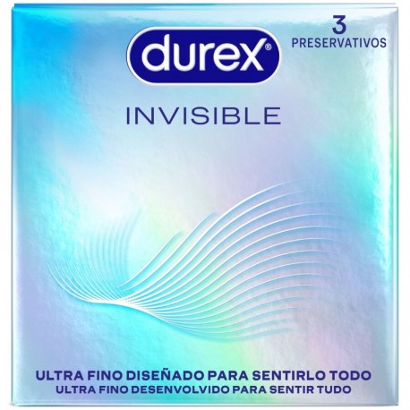 DUREX INVISIBLE ULTRA FINO 3 UNIDADES