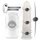 COCK MILLER DILDO SILICONA 195 CM LUCES Y VIBRACIaN CON CONTROL REMOTO