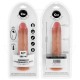 COCK MILLER DILDO HIPERREALaSTICO VIBRACIaN CON CONTROL REMOTO 205 CM