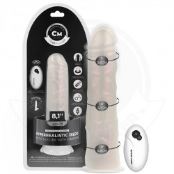 COCK MILLER - DILDO SILICONA 20,5 CM , LUCES Y VIBRACIÃN CON CONTROL REMOTO