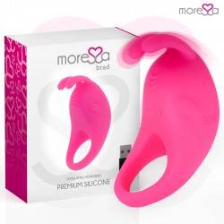 MORESSA - BRAD PREMIUM SILICONE RECARGABLE ROSA