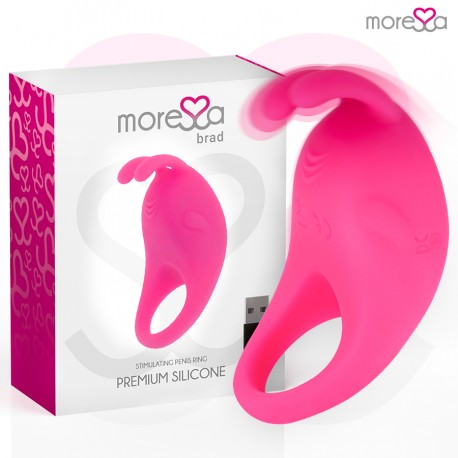 MORESSA BRAD PREMIUM SILICONE RECARGABLE ROSA