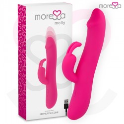 MORESSA - MOLLY IMPULSOR UP&DOWN Y POTENTE VIBRACIÃN PREMIUM SILICONE RECARGABLE