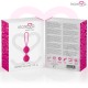 MORESSA OSIAN TWO ENTRENAMIENTO SUELO PELVICO 101gr PREMIUM SILICONA ROSA