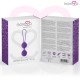 MORESSA OSIAN TWO ENTRENAMIENTO SUELO PELVICO 101gr PREMIUM SILICONA LILA