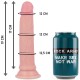 ROCKARMY HARNESS LIQUID SILICONE DILDO PREMIUM AVENGER 19 CM O 398 CM