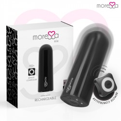 MORESSA NIX POTENTE VIBRADOR MULTI JUEGOS CONTROL REMOTO NEGRO