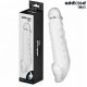 ADDICTED TOYS FUNDA PARA EL PENE TRANSPARENTE TALLA S 23 CM