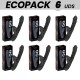 ECOPACKS 6 UDS IBIZA VIBRADOR Y ESTIMULADOR DE CLaTORIS CON EFECTO MORDEDOR Y ROTACIaN