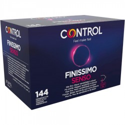 CONTROL PRESERVATIVOS FINISSIMO SENSO 144 UNIDADES