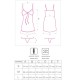 LIVCO CORSETTI FASHION HYEONA 1710 BABYDOLL TANGA ROSA S