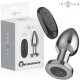 INTENSE PLUG ANAL 10 VIBRACIONES METAL CON CONTROL REMOTO L