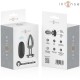 INTENSE PLUG ANAL 10 VIBRACIONES METAL CON CONTROL REMOTO L