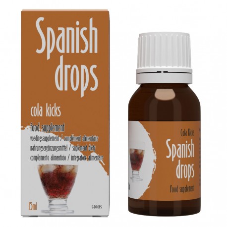 COBECO SPANISH DROPS COLA KICKS GOTAS ESTIMULANTES 15 ML
