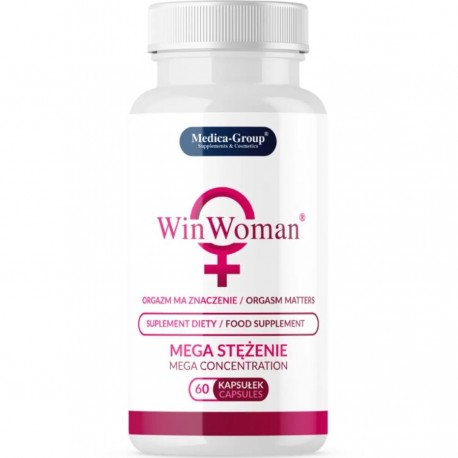 MEDICA GROUP WIN WOMAN AUMENTO LaBIDO FEMENINO 60 CaPSULAS