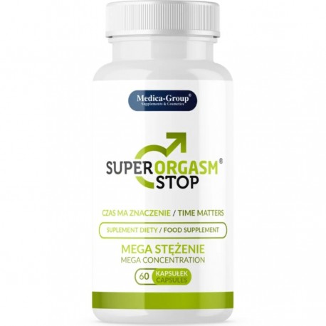 MEDICA GROUP SUPER ORGASM STOP RETARDANTE PARA HOMBRE 60 CaPSULAS