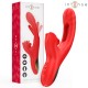 INTENSE JESSICA VIBRADOR MULTIFUNCIaN ESTIMULACIaN CLaTORIS 248 CM ROJO