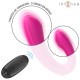 INTENSE JANET ESTIMULADOR Y VIBRADOR DUAL EN FORMA DE U CON CONTROL REMOTO ROSA