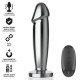 INTENSE PLUG ANAL 10 VIBRACIONES METAL EN FORMA DE DILDO CON CONTROL REMOTO S