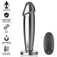 INTENSE PLUG ANAL 10 VIBRACIONES METAL EN FORMA DE DILDO CON CONTROL REMOTO M