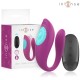 INTENSE ANNIE ESTIMULADOR VIBRADOR FORMA DE U MORADO CONTROL REMOTO