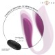 INTENSE ANNIE ESTIMULADOR VIBRADOR FORMA DE U MORADO CONTROL REMOTO