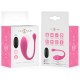 INTENSE JANICE VIBRADOR U DOBLE ESTIMULACIaN 10 VIBRACIONES ROSA CONTROL REMOTO