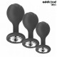 ADDICTED TOYS SET DE 3 PLUG SILICONA ANAL CON JOYA