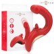 INTENSE PAULINA VIBRADOR ESTIMULADOR EN FORMA DE U ROJO