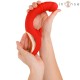 INTENSE PAULINA VIBRADOR ESTIMULADOR EN FORMA DE U ROJO