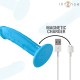 INTENSE PHOEBE VIBRADOR REALaSTICO 10 VIBRACIONES AZUL CONTROL REMOTO