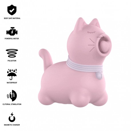 INTENSE ESTIMULADOR PUPP LENGUA PULSACIaN PARA CLaTORIS ROSA