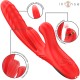 INTENSE ROSALIA VIBRADOR MULTIFUNCIaN 3 EN 1 ROJO
